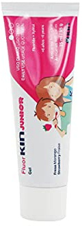 Kin Fluor Kin Junior Strawberry Dental Gel 75ml