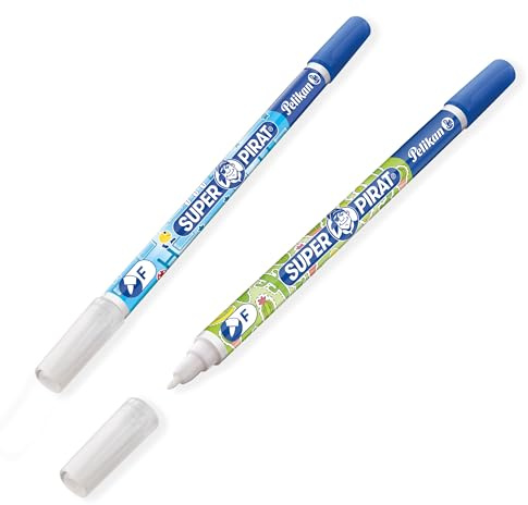 Pelikan 921742 bläckborttagare Super Pirat stärkelse F (fin) 2 st.