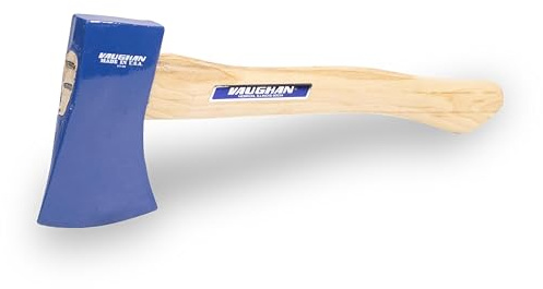 VAUGHAN Hand Camp Axe, Made in The USA, 14 Inch Hickory Handle, VN33220