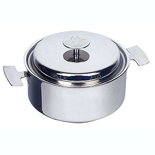 Baumstal 9203 Faitout INOX 18/10 16 cm, Argenté