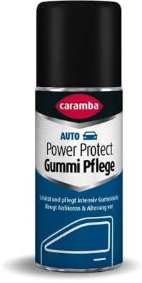 Caramba Power Protect Gummi Pflege, Schutz für Gummidichtungen in Auto und Haushalt, bei Frost und Hitze, Pflegestift für Türgummis und mehr, 75 ml
