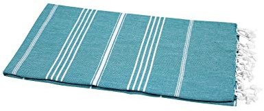 my Hamam Hamamtuch Sultan Petrolgrün 100 x 180 cm – Pestemal Saunatuch, Badetuch & Strandtuch aus 100% Baumwolle, leicht, saugfähig und schnelltrocknend