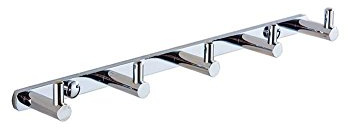 Aothpher Ganci portasciugamani Adesivo 304 in acciaio inox Appendiabiti ganci di asciugamano rack a parete per cucina bagno strumento Cromo gancio ,montaggio a parete
