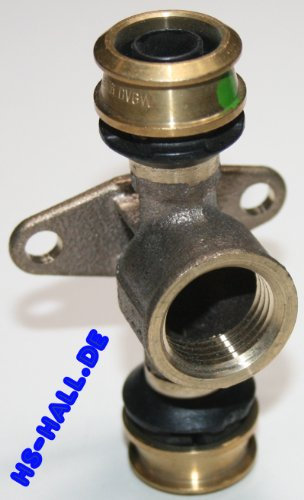 Viega Raxofix Wandscheiben T-Stück 16 x 1/2 x 16 Pressfitting