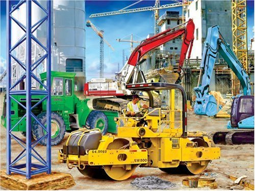 Ravensburger 10986 - Grossbaustelle, 100 Teile XXL Puzzle
