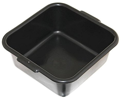 Old-Harvest 1 universal Auffangwanne 9l Mehrzweckwanne nur 135mm hoch schwarz Ölwanne Sammelbehälter Waschwanne Neu