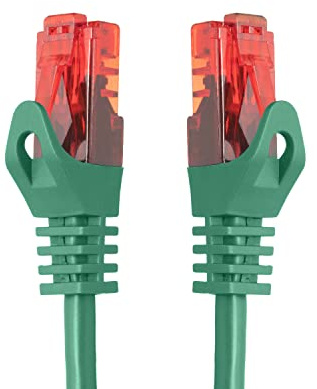 BIGtec LAN Kabel 50m Netzwerkkabel grün Gigabit Ethernet Kabel RJ45 Stecker Patchkabel für Patchpanel Netzwerk Switch Gaming PC kompatibel Playstation 5 PS5 XBOX Nintendo Switch 2 -Station 50 Meter