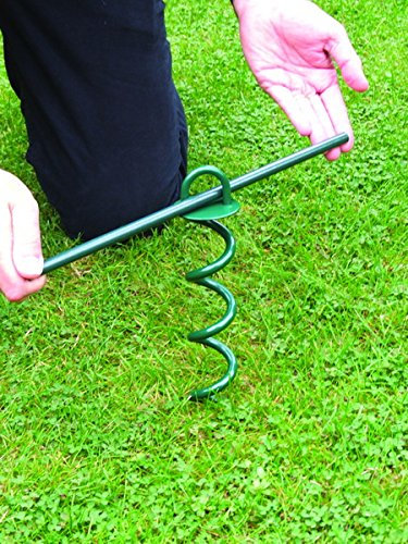 Spyra Base 250mm Universal Screw-In Ground Anchor