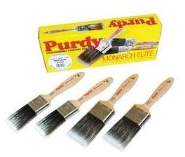 PURDY Monarch Elite ME4 4piece Brush Set - 2x1.5 & 2x2 Brushes