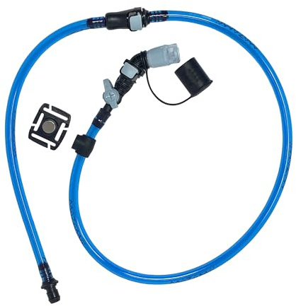Replacement Drink Tube Replacement Set wih VYPR Bite Valve. Universally Compatible with Most Hydration Packs/Reservoirs/Bladders. 1/4 Inner Diameter Tubing. 43 Total Length.