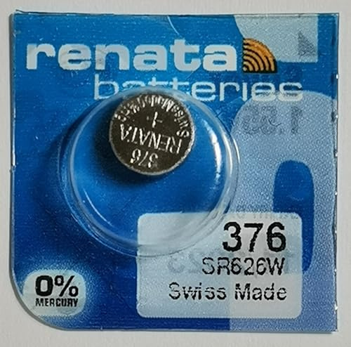 Renata - Knopfzelle Silberoxid 376 RENATA 1.55V 27mAh - Blister(s) x 1