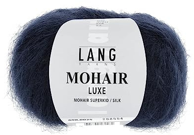 Lang Yarns Mohair Luxe 0025 navy