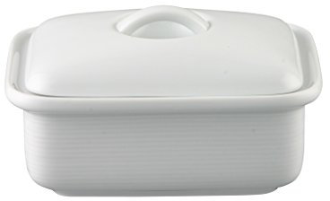 Thomas Trend Weiß - Butterdose mit Deckel,Porzelllan,weiß