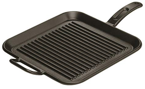 Lodge P12SGR3 12 in. Platz Gusseisen Grillpfanne