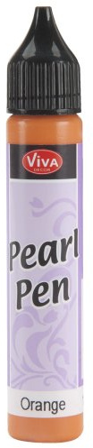 Viva Decor 25ml Pearl Pen, Orange