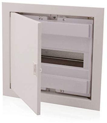 Intratec Sicherungskasten Unterputz [IP 40] erhältlich mit 1, 2, 3, 4 und 5 Reihen - mit Metalltür | Stromkasten | Verteilerkasten Unterputz | Elektroverteiler | Verteilerschrank | Schaltschrank