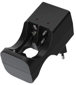 Caricabatterie per Batterie AA e AAA a 4 Posti MKC AA01V-4U – Compatibile Ni-MH e Ni-Cd – Ingresso 110–230V – Batterie Non Incluse