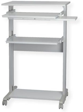 ROLINE PC-Steh-Arbeitsplatz, Grau