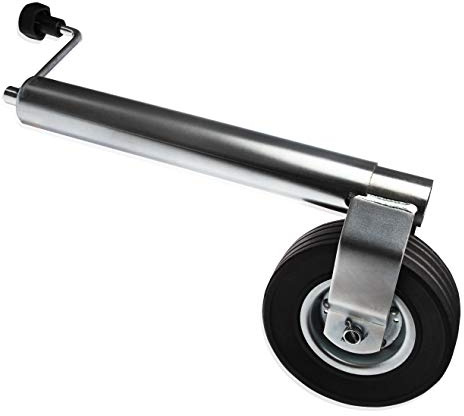 Roue de jauge de Remorque 300 kg, 60 mm, Roue Caoutchouc 200 mm