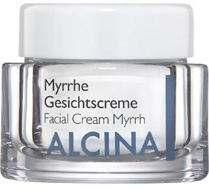 ALCINA Myrrhe Gesichtscreme - 1 x 250 ml - Trockene Haut - Versorgt besonders trockene Hautstellen - Reduziert Trockenheitsfältchen