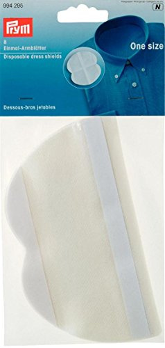Prym 994295 Einmal-Armblätter weiß, one size