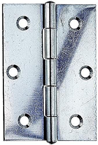 Alberts 361242 Scharnier | halbbreit | Edelstahl | 80 x 58 mm