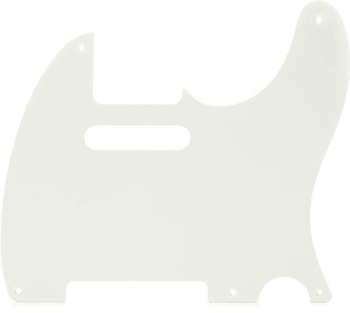 Fender 009-4062-049 Pure Vintage 1-Ply Eggshell 5-Hole Mount '52/'58 Telecaster Pickguard