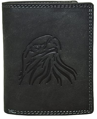 Biker portefeuille Moto Rocker Wild Porte-monnaie en cuir avec chaîne Portrait Ak Pantalon de 627