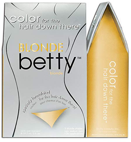Betty Beauty Blonde Betty - Color for the Hair Down There Hair Coloring Kit