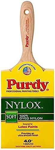 Purdy 144400240 Nylox Swan Wall, Satin, 4 Inches