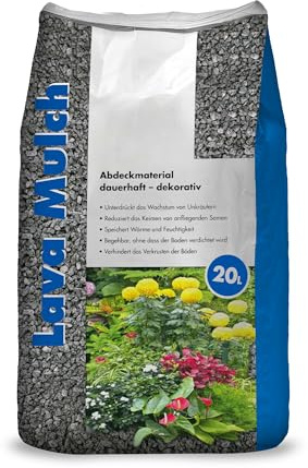 Lava Mulch Anthrazit 8-16 mm 20 l