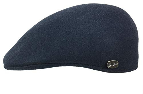 MOLINETTO BLAU Flatcap Schirmmütze aus Haarfilz von Borsalino 59