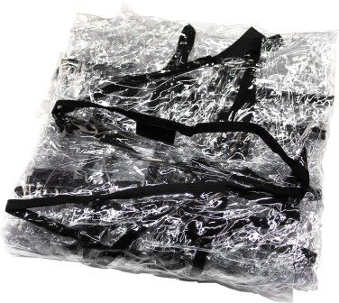 Herber und Müller Regenschutz für Helena, Wasserfest, Schutz, Stroller Cover, Kunststoff, Vinyl, Klar