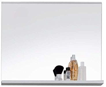 trendteam smart living - Mezzo - Badspiegel - Weiß - Wandspiegel mit Ablage - (BxHxT) 60 x 50 x 10 cm - Stil modern