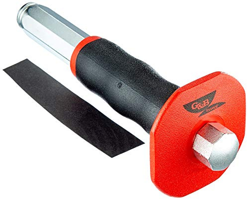 Jet pour clou 'gebopin' spécialement indiquées pour l'application à percussion du clou 'gebopin' dans le béton. Doté d'un embout spécial qui bloque le clou et évite que échappe à l'acte du fixation. Spécial Poignée sérigent