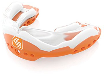Shock Doctor Ultra 2 Stück Mundschutz MMA Boxen Eishockey Muay Thai Jiu Jistu Orange