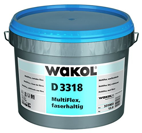 Wakol D 3318 MultiFlex PVC-Klebstoff, faserhaltig, 6kg