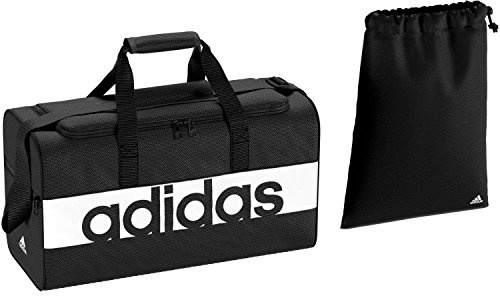 adidas Linear Performance Tasche, Black/White, 20 x 47 x 25 cm, S
