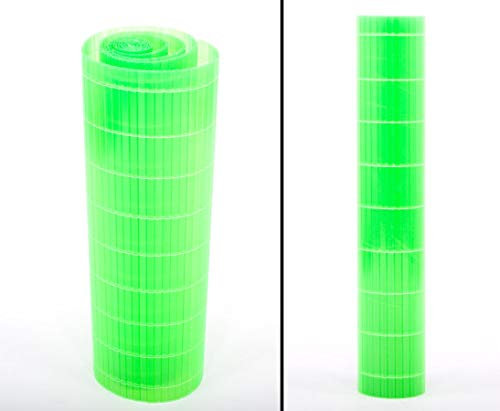 bambus-discount.com AUSLAUF Zaun Sichtschutz Sunshine, limonengrün lichtdurchlässig, Höhe 140cm x Länge 300cm - Sichtschutz Balkon Terasse