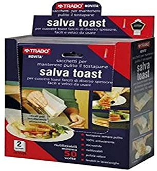 Trabo ECM54 Save Toast Sacs pour grille-pain Blanc