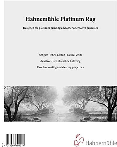 HahnemhlePlatinum Rag Fine Art Paper (8 x 10, 25 Sheets)
