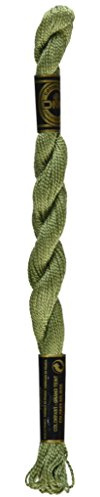 DMC Pearl Cotton Skeins Size 5-27.3 Yds: Medium Green Grey