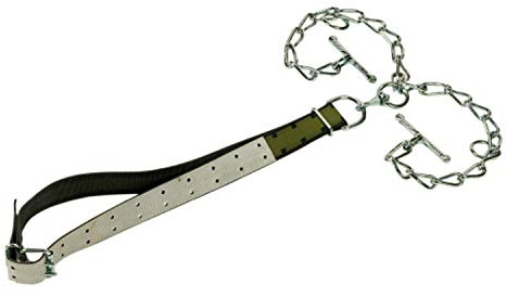 Kerbl Trevira-Anbindung,kompl. 150cm m. 7mm-Kette, Drehw.+D-Ring