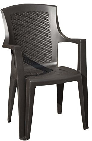 Progarden 5076 Sedia Polipropilene Schienale Alto Eden Testa Moro