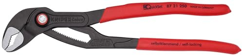 Knipex Tools 87 21 250 SBA Cobra Quickset Water Pump Pliers