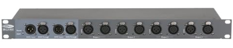 Showtec DB-1-4/RDM 4-Kanal DMX Splitter/ Booster