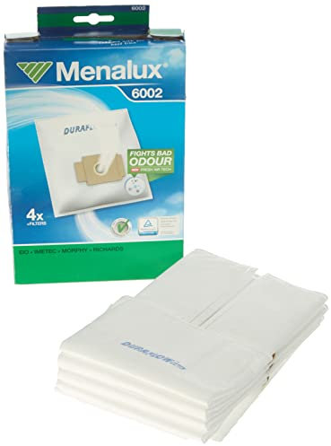 Menalux 6002 Staubbeutel, Duraflow, Weiß