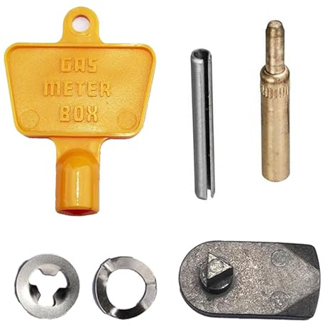Repair My Meter Box - Full Repair Kit with Metal Latch - Genuine Spares for Gas & Electric Meter Boxes - Suitable for Various UK Meter Boxes - Easy Push Fit Installation - Affordable DIY Solution
