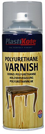 Plasti-kote Poliuretano Clear Gloss Barniz Spray