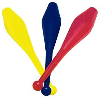 Amaya 640911 Jongleringsklubb 48 cm, flerfärgad